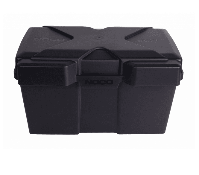Hovedbilde Batterikasse 372x185x205mm (innvendig) plast stor