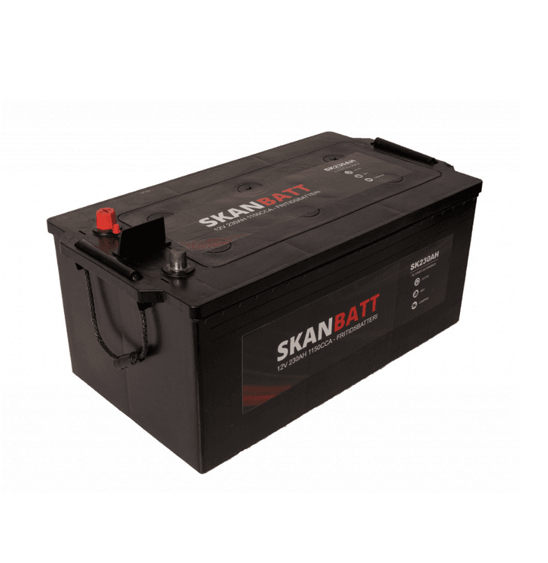 SKANBATT Fritidsbatteri 12V 230AH 1150CCA