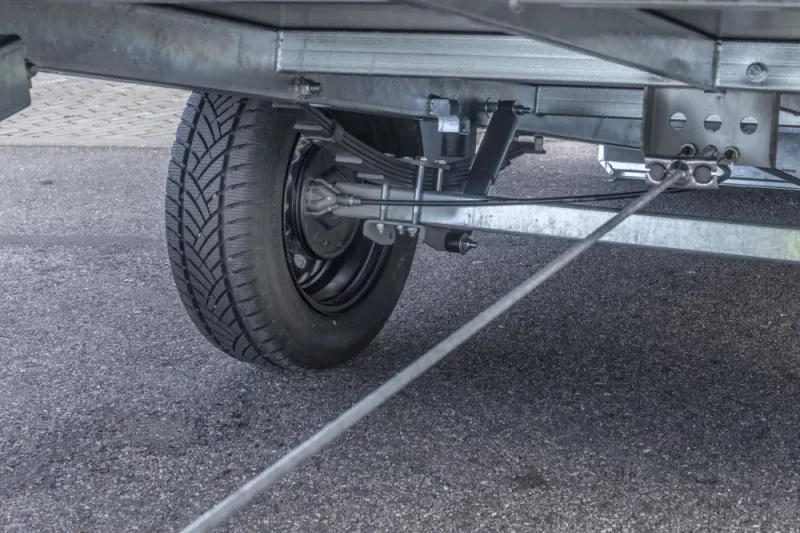 Tiki ATV/Snøscooter-henger CP390-LB Tour & Race med aluminiumslokk